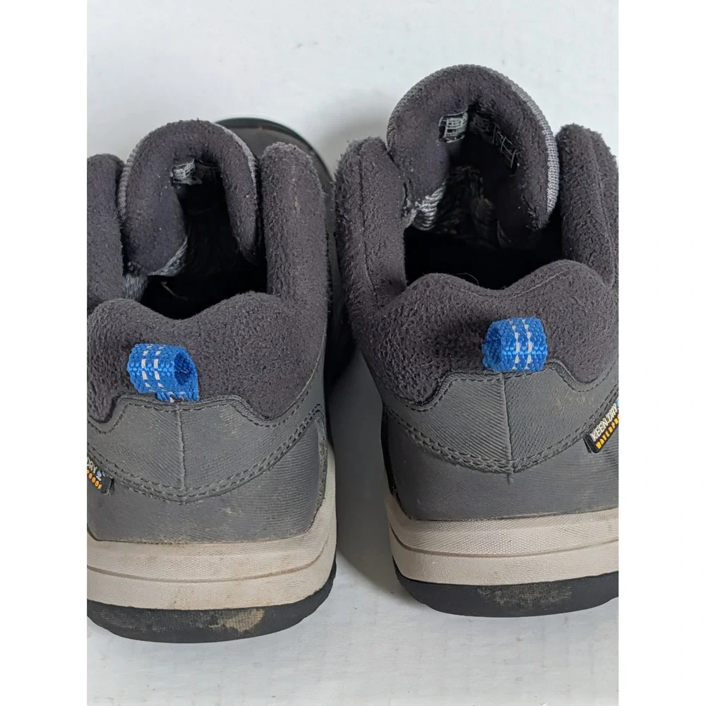 KEEN Targhee Waterproof Hiking Shoes Kids Youth Size 1 Gray Black